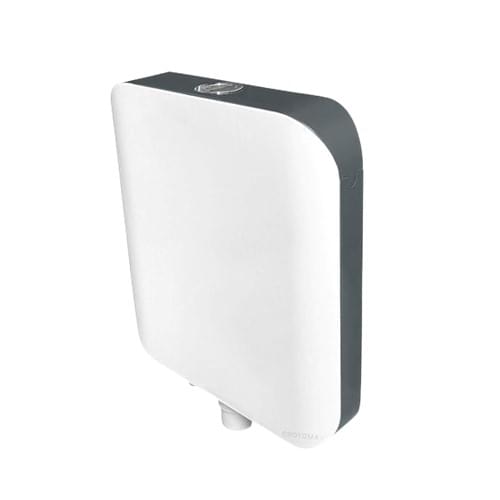 Slim Dual Flush Tank Aqua Flow PVC Flushing Cistern Tank, Flush Tank with Wall Mount