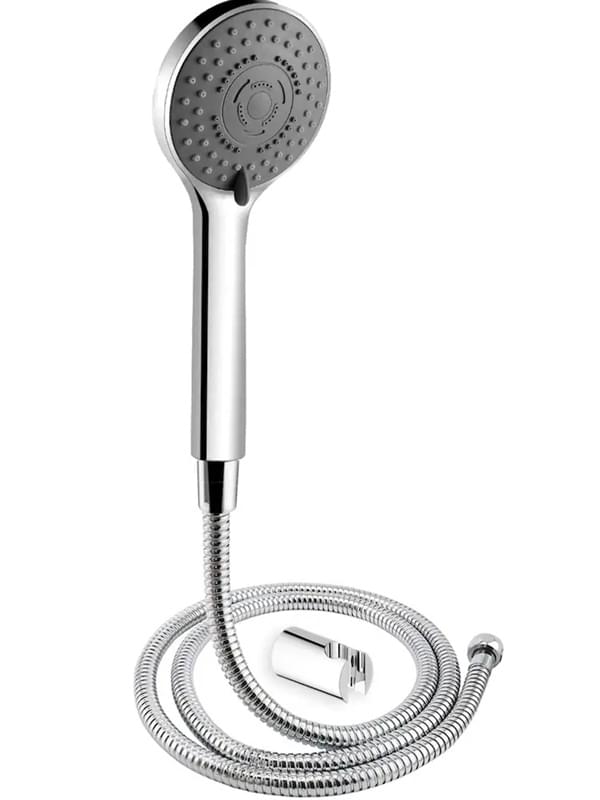 Round Hand Shower with Tube 1.5 Mtr